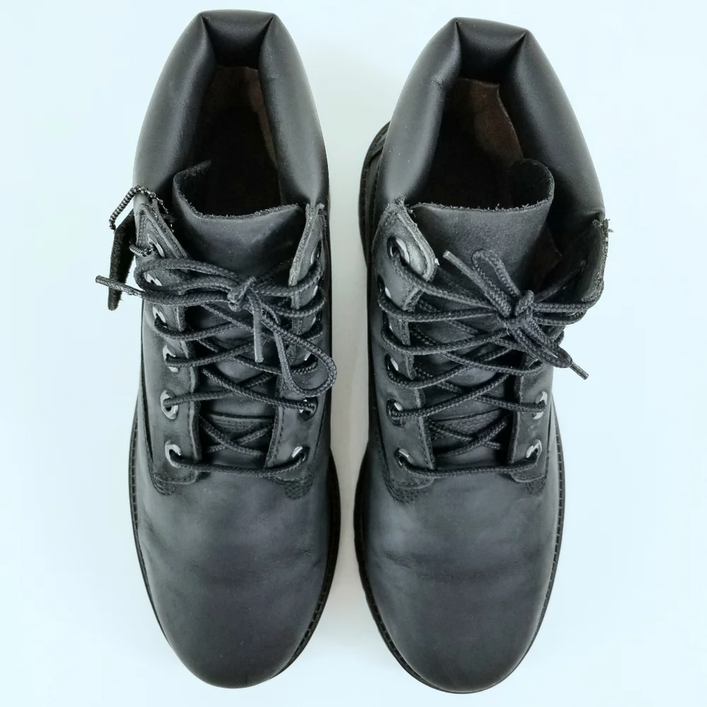 Sz 7 Junior Timberland Premium Waterproof Nubuck Leather Boots